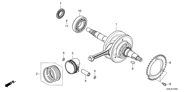 CRANKSHAFT/PISTON