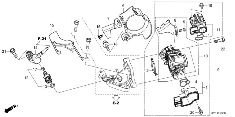 THROTTLE BODY/FUEL INJECTOR