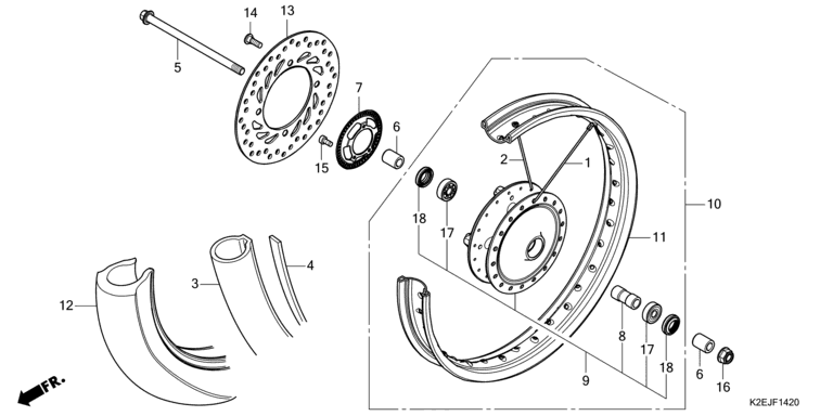 FRONT WHEEL