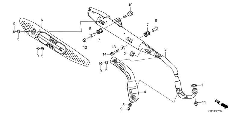 EXHAUST MUFFLER