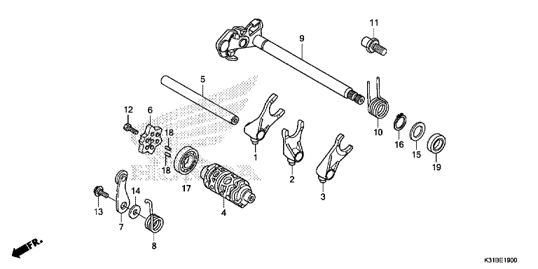 GEARSHIFT DRUM