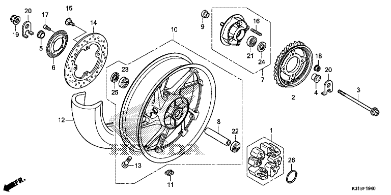 REAR WHEEL