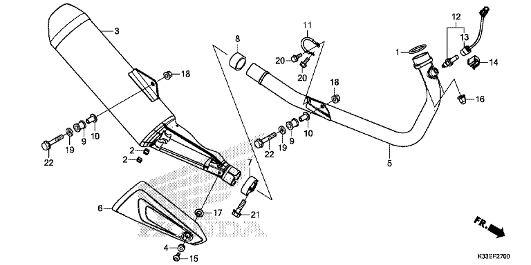 EXHAUST MUFFLER