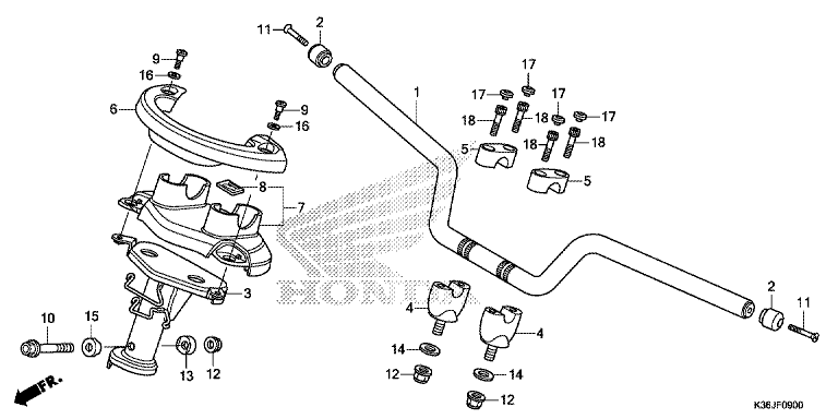 HANDLE BAR/HANDLE COVER