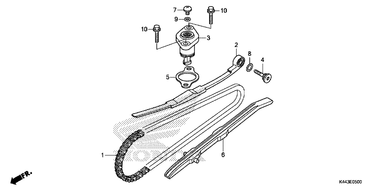CAM CHAIN/TENSIONER