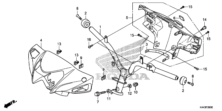 HANDLE BAR/HANDLE COVER