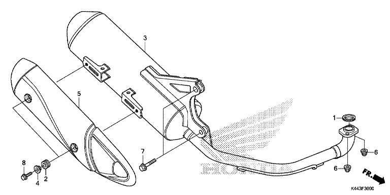 EXHAUST MUFFLER