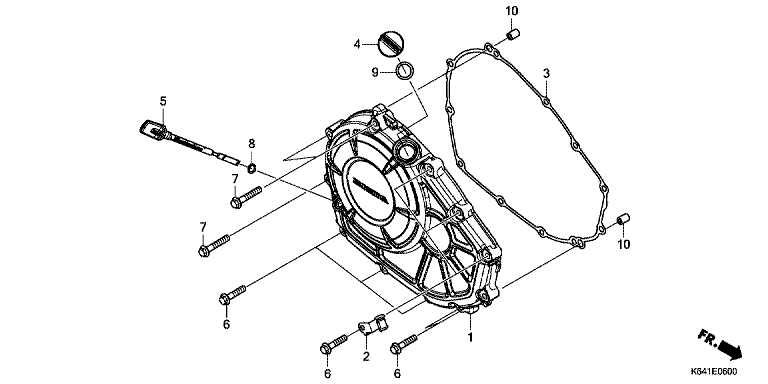 RIGHT CRANKCASE COVER