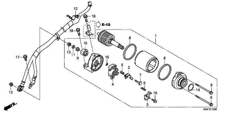 STARTER MOTOR