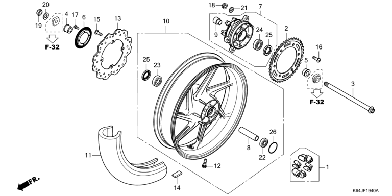 REAR WHEEL