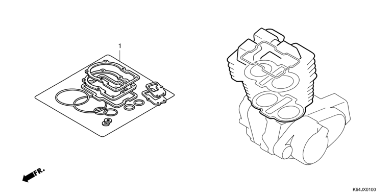 GASKET KIT A