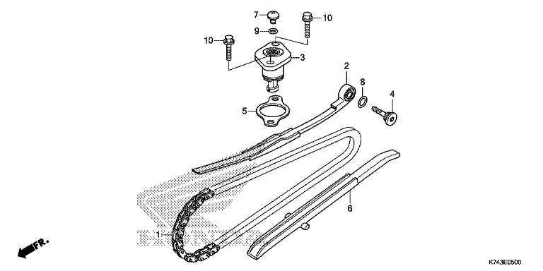 CAM CHAIN/TENSIONER