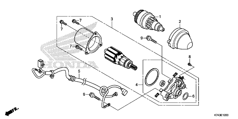 STARTING MOTOR