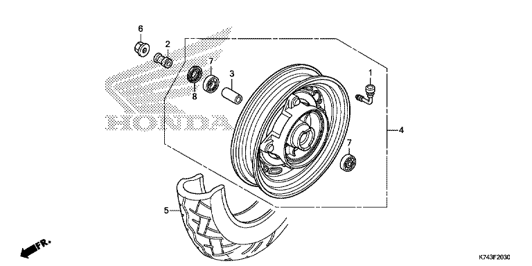 FRONT WHEEL