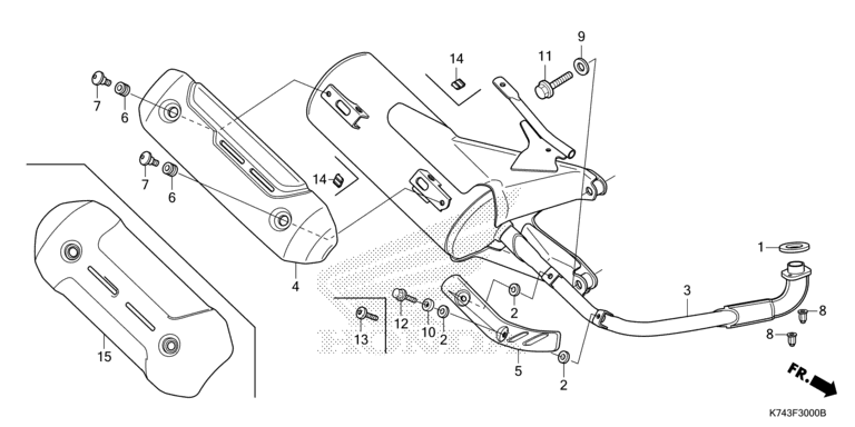 EXHAUST MUFFLER