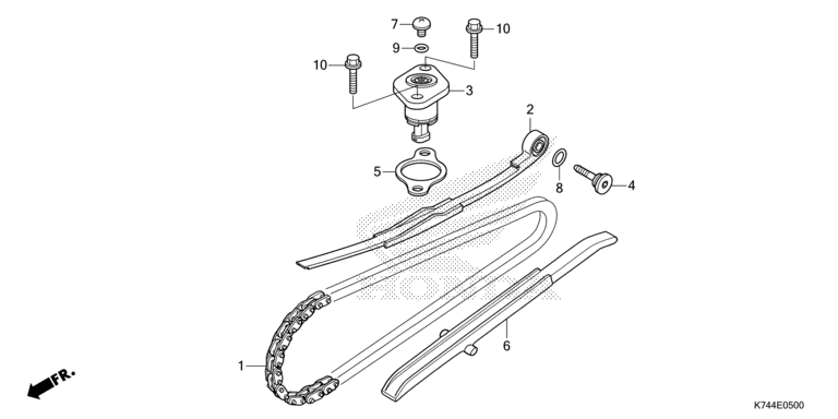 CAM CHAIN/TENSIONER