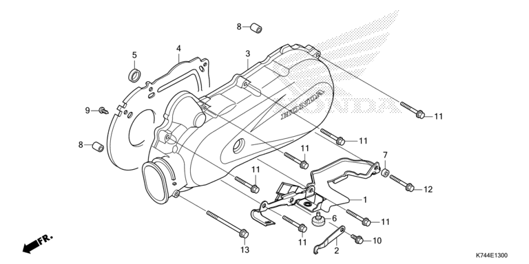 LEFT CRANKCASE COVER