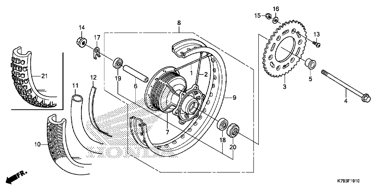 REAR WHEEL