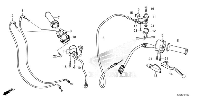 HANDLE LEVER/SWITCH/CABLE