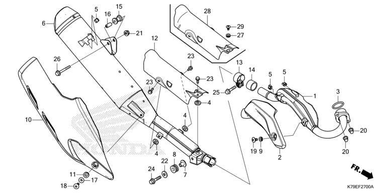EXHAUST MUFFLER