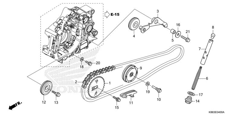 CAM CHAIN/TENSIONER