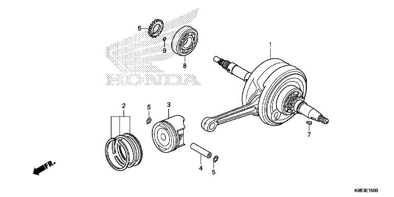 CRANKSHAFT/PISTON