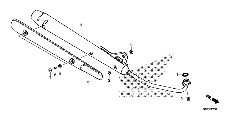 EXHAUST MUFFLER