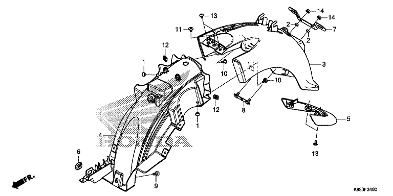 REAR FENDER