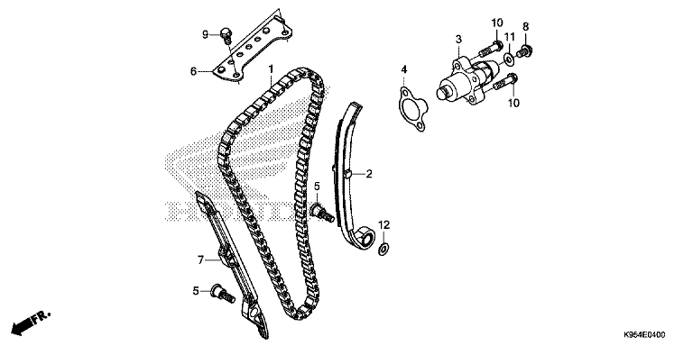 CAM CHAIN/TENSIONER
