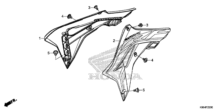 RADIATOR SHROUD (CRF250R)