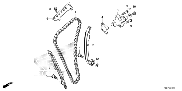 CAM CHAIN/TENSIONER