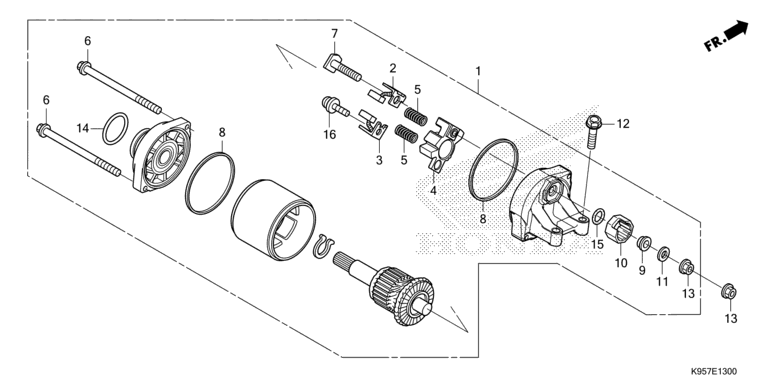 STARTER MOTOR