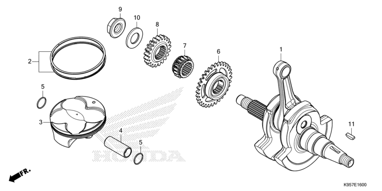 CRANKSHAFT/PISTON