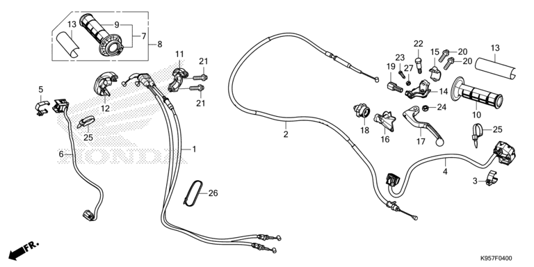 HANDLE LEVER/SWITCH/CABLE