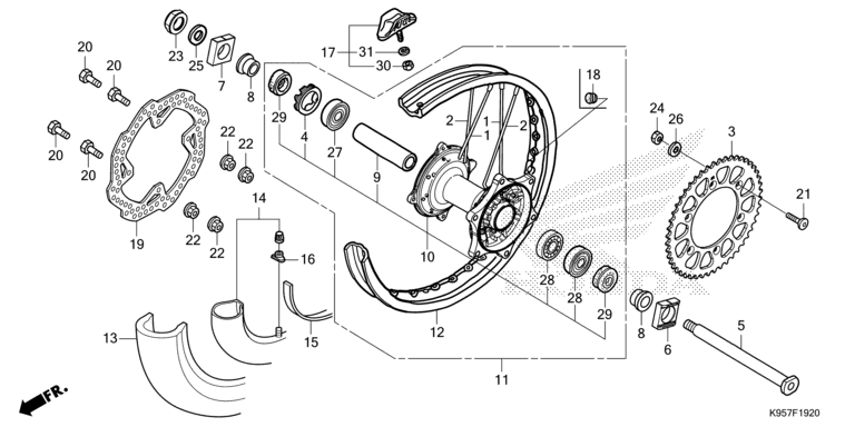REAR WHEEL
