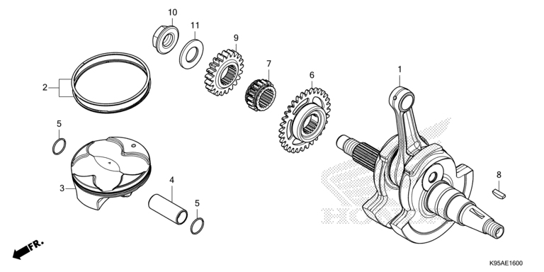 CRANKSHAFT/PISTON