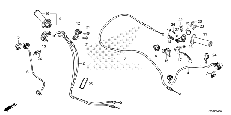 HANDLE LEVER/SWITCH/CABLE