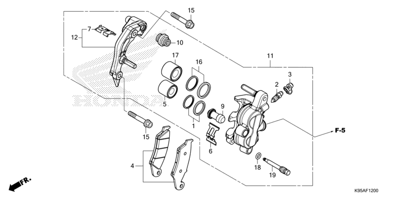 FRONT BRAKE CALIPER
