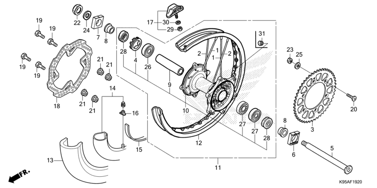 REAR WHEEL