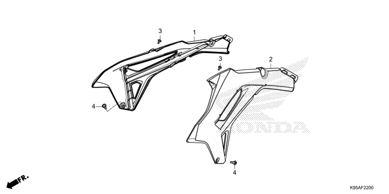 RADIATOR SHROUD (CRF250R)