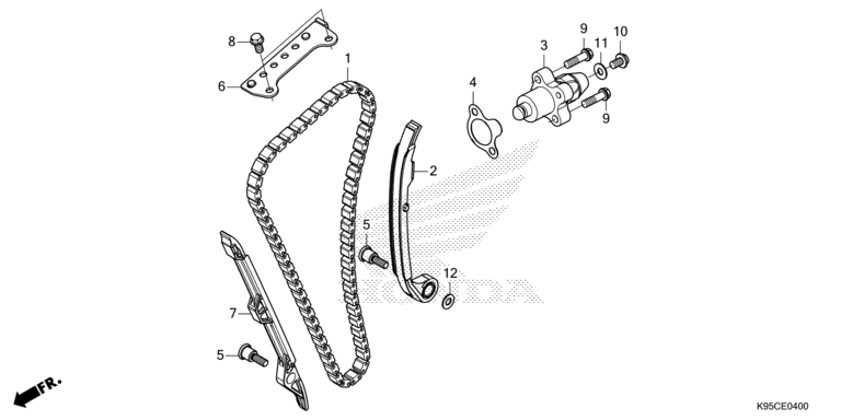 CAM CHAIN/TENSIONER