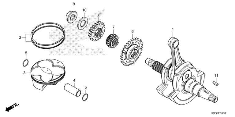 CRANKSHAFT/PISTON