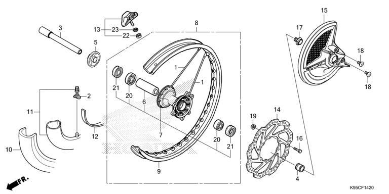 FRONT WHEEL