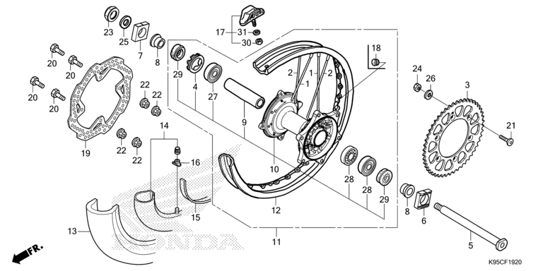 REAR WHEEL