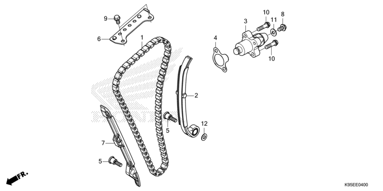 CAM CHAIN/TENSIONER