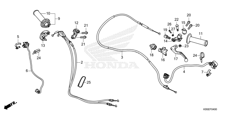 HANDLE LEVER/SWITCH/CABLE