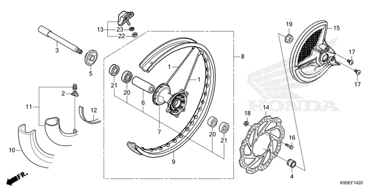 FRONT WHEEL
