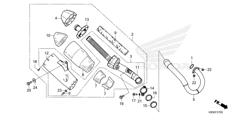 EXHAUST MUFFLER