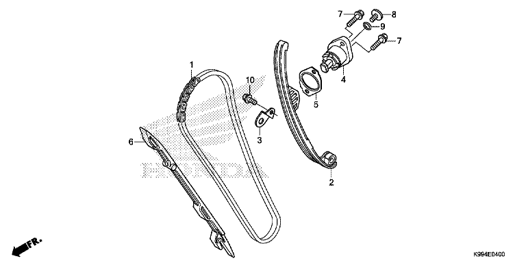 CAM CHAIN/TENSIONER
