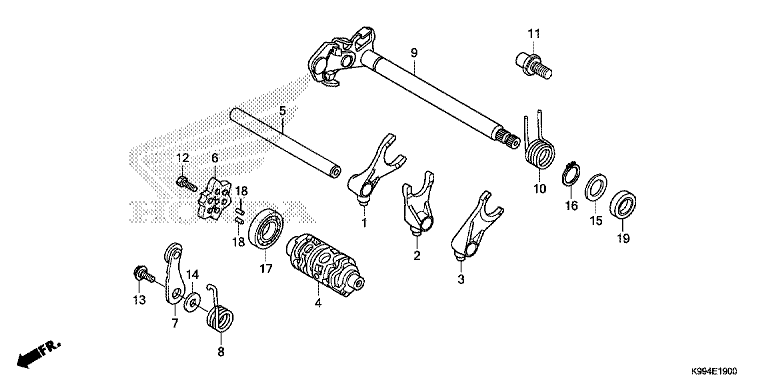 GEARSHIFT DRUM